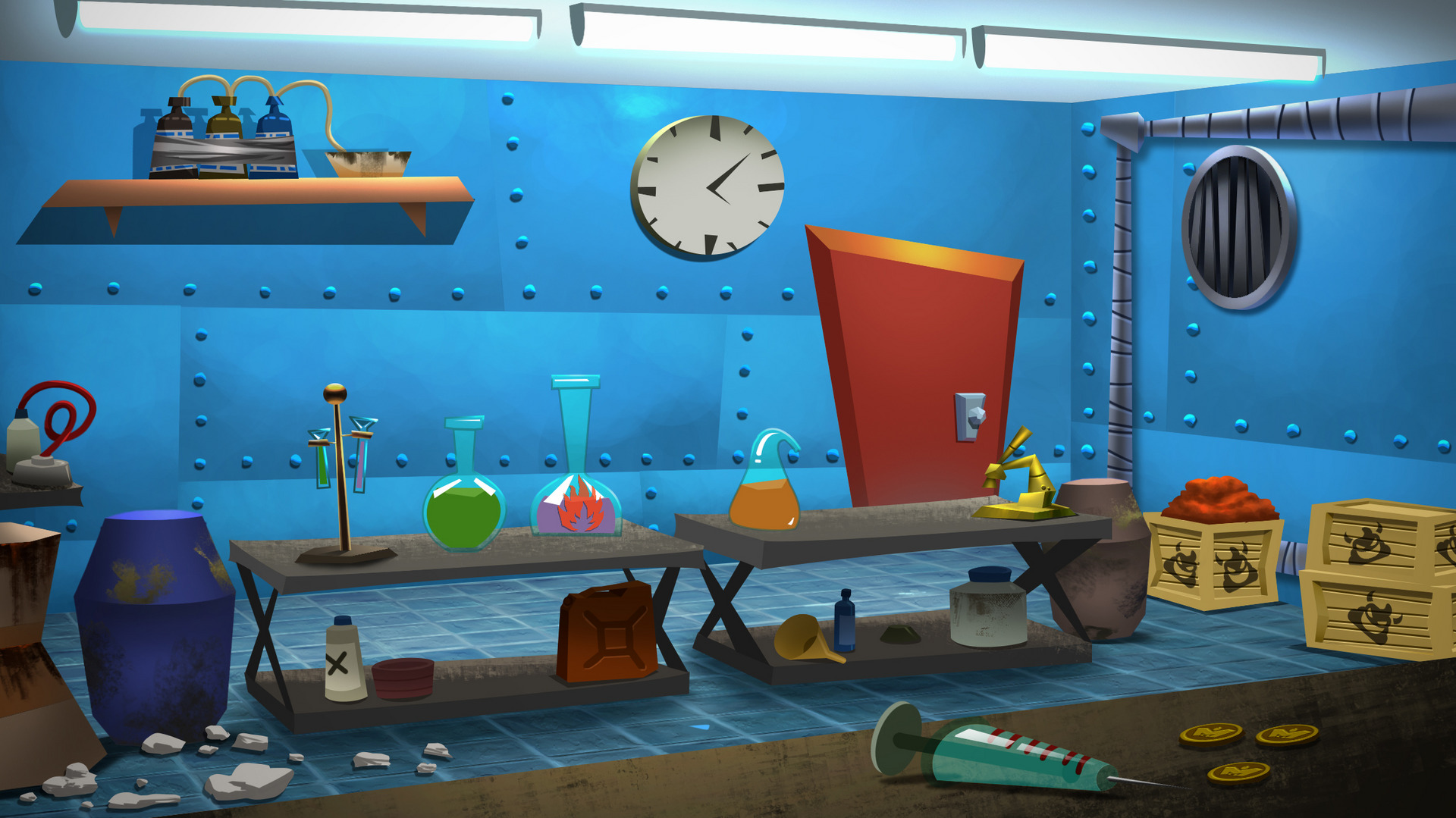 Gluttony Department - Drug Lab