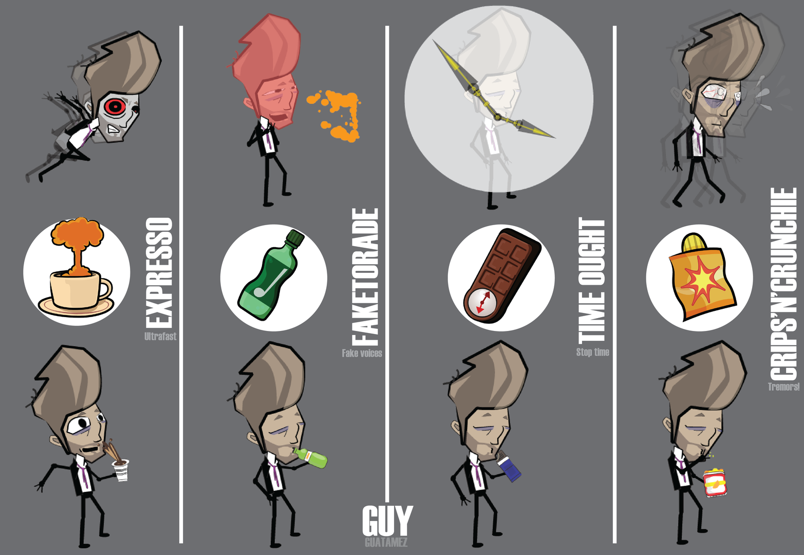 Crunch Bunch: Characters' abilities (Part I)
